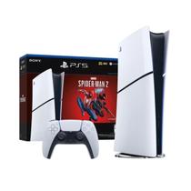 Console PlayStation 5 Slim 1TB Edicao Digital Bundle Marvel s Spider-Man 2 Console PlayStation 5 Slim 1TB Edicao Digital Bundle Marvel s Spider-Man 2