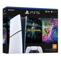 Console PlayStation 5 Slim Sony, SSD 1TB, Edição Digital, Com Controle Sem Fio DualSense 2 Jogos Digitais 1000038914