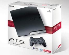 Console PS3 Slim 1 Controle + 1 jogo