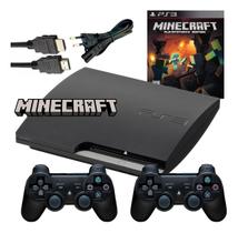 Console PS3 Slim Minecraft 2 Controles