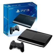 Console PS3 Super Slim + Jogos + 2 Controles - Importado