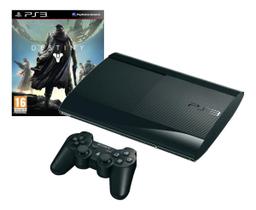 Console PS3Super Slim 500gb Destiny Cor Charcoal Black