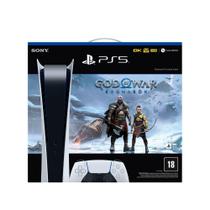 Console ps5 digital + jogo gow ragnarok