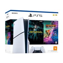 Console Ps5 Slim Físico 1TB c/Returnal + Ratchet & Clanck - Sony - PlayStation