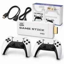 Console Retrô HDMI 4K com 2 Controles Sem Fio Console Retrô HDMI 4K com 2 Controles Sem Fio