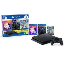 Console Sony Playstation 4 1TB com 5 Jogos Hits 11 - Preto