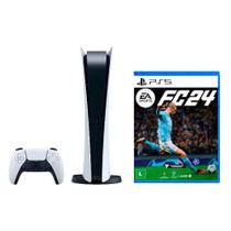 Console Sony Playstation 5 + Jogo EA Sports FC 24 PS5 Mídia Física - Playstation