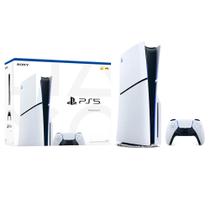 Console Sony PlayStation 5 Slim Disk 1TB DualSense Branco Console Sony PlayStation 5 Slim Disk 1TB DualSense Branco