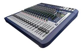 Console Soundcraft Signature 16 de mistura