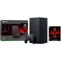 Console Xbox Series X Bundle Diablo IV 1TB 1 Controle Sem Fio RRT-00033 - Microsoft