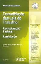Consolidação das Leis do Trabalho - Coleção de Leis Rideel