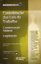 Consolidação Das Leis Do Trabalho - Constituição Federal - Legislação - Clt - 2009 - Rideel