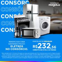 Consórcio de Eletro 8 Mil 43 Meses