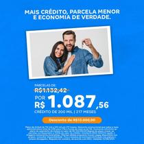 Consórcio de Imóvel 200 Mil 217 Meses - Consórcio Magalu