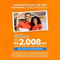 Consórcio de Imóvel 400 Mil 237 Meses