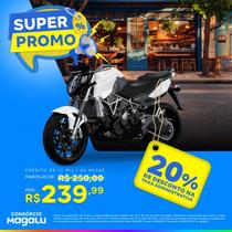 Consórcio de Moto 12 Mil - 60 Meses - Super Promo