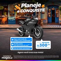 Consórcio de Moto - 20 Mil - 80 Meses - Planeje e conquiste - Consórcio Magalu