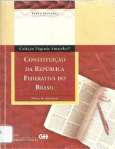 Constituicao da Republica Federativa do Brasil - Livro de Bolso - NENHUMA Constituicao da Republica Federativa do Brasil - Livro de Bolso - NENHUMA