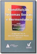 Constituiçao, sistemas sociais e hermeneutica - vol.6