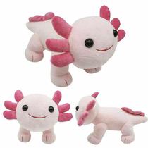 Construa um urso Axolotl 10 "Plush Doll Game Soft Stuffed Toy Ki