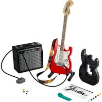 Construção Lego Amplificador Fender Stratocaster: Detalhada com 1074 Peças