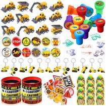 Construction Party Favors Capoda 122 unidades com brinquedos e muito mais Construction Party Favors Capoda 122 unidades com brinquedos e muito mais