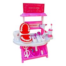 Consultório de Dentista Completo com 11 Acessóirios Irrigador que Sai Água Broca Gira Dentinho Abre e Fecha Brinquedo faz de Conta Dia das Crianças Consultório de Dentista Completo com 11 Acessóirios Irrigador que Sai Água Broca Gira Dentinho Abre e Fecha Brinquedo faz de Conta Dia das Crianças