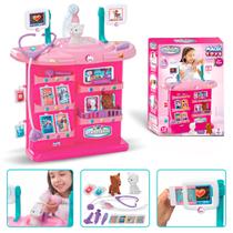 Consultório Veterinária Infantil Dr. Pet Vet Com Acessórios Médicas