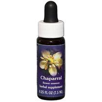 Conta-gotas Chaparral 0,25 oz da Flower Essence Services (pacote com 6)