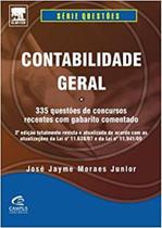 Contabilidade Geral: Questões - ELSEVIER - GRUPO GEN