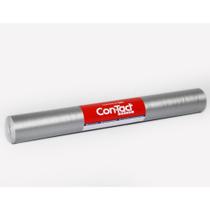 Contact Decorado 45CMX10M AÇO Escovado Prata Contact Decorado 45CMX10M AÇO Escovado Prata
