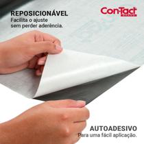 Contact Liso 45Cmx10M Brilho Preto