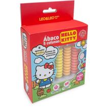 Contador Abaco Hello KITTY 5 Colunas 50 ARG. - Leonora