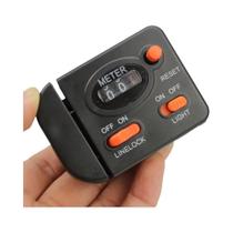 Contador De Comprimento De Linha De Pesca Elétrico 0-99,9M, Clip Para Varas, Localizador De