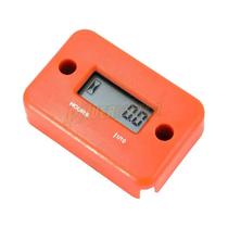 Contador De Horas Digital Indutivo LCD Para Motocicleta, Medidor De Tempo Para Bateria Do Motor,