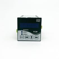 Contador de Impulsos 48x48mm FCM/5 90-240Vca/115-280Vcc Digimec Contador de Impulsos 48x48mm FCM/5 90-240Vca/115-280Vcc Digimec