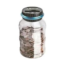 Contador De Moedas Digital LCD, Cofrinho Eletrônico, Caixa De Economia De Dinheiro, Jarro De