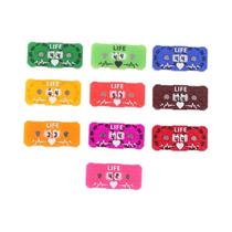 Contador De Vidas Para Jogos De Tabuleiro 41x20x9mm, Rastreador De Feridas 00-99, Não Requer Pintura Contador De Vidas Para Jogos De Tabuleiro 41x20x9mm, Rastreador De Feridas 00-99, Não Requer Pintura