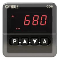 Contador Digital 90-220Vca CDH1360R Preto - Tholz