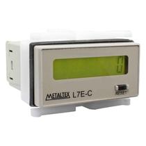 Contador Digital De 8 Dígitos Com Backlight 24-240VCA Metaltex Contador Digital De 8 Dígitos Com Backlight 24-240VCA Metaltex