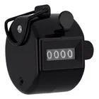 Contador Estatístico Manual 4 Dígitos Analógico Contagem Preto