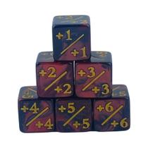 Contadores De Dados De 16mm Com 6 Lados, 10 Peças, Brinquedo Infantil, Tokens De Jogo MTG Magic the Contadores De Dados De 16mm Com 6 Lados, 10 Peças, Brinquedo Infantil, Tokens De Jogo MTG Magic the