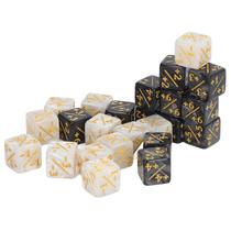 Contadores de dados Keenso 24 peças D6 para jogos de cartas CCG