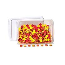 Contadores de Plástico Hand2Mind, Vermelho e Amarelo, Contagem para Crianças (Conjunto de 1000)