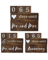 Contagem regressiva J&A Homes 365 Wedding Day Bride and Groom Contagem regressiva J&A Homes 365 Wedding Day Bride and Groom