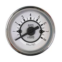 Contagiro 0-8000 Rpm Bivolt Ajuste Marcha Lenta Branco Fusca Contagiro 0-8000 Rpm Bivolt Ajuste Marcha Lenta Branco Fusca