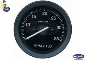 Contagiro tacometro 12v/24v 80mm 3500 rpm caminhao e onibus c/motor mwm - tu300026