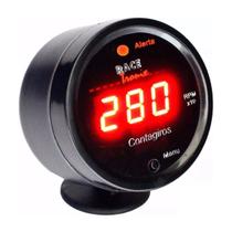 Contagiros digital display vermelho + copo suporte com fita dupla face cg01 cs01 - Garagem Online Racetronix