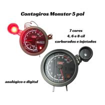 Contagiros monster analógico e digital Black