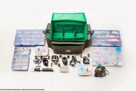 CONTAINER - Bolsa Porta Carretilhas/molinetes de pesca PARCEIRA. CONTAINER - Bolsa Porta Carretilhas/molinetes de pesca PARCEIRA.